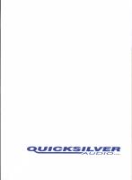 Quicksilver Audio, LTD image 1